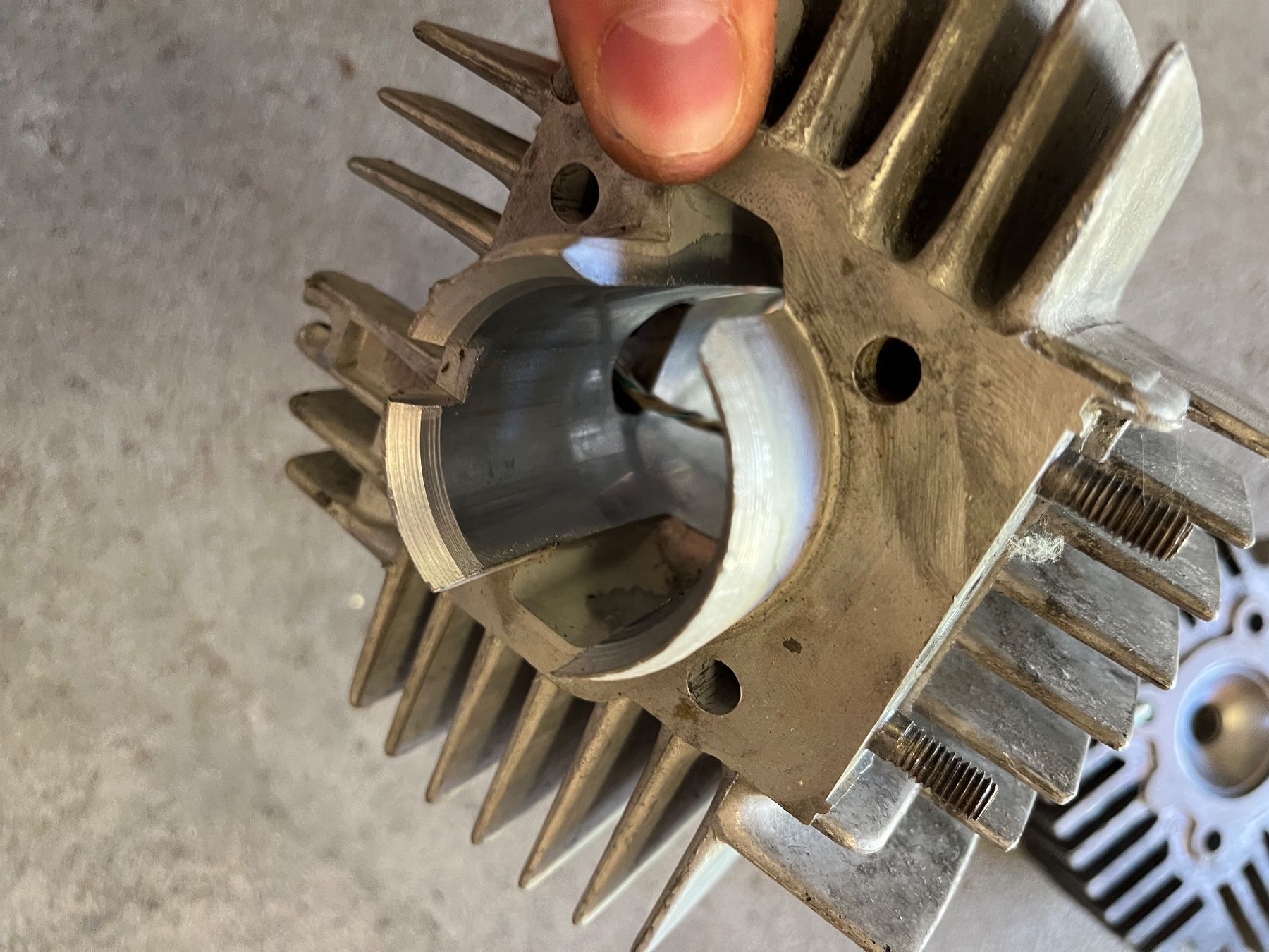 Puch Parti ricambio per ciclomotori: Puch Maxi/X30 CH12 Zylinder – Difettoso da Fahrni b. Thun venduto da berger_tuning34 5