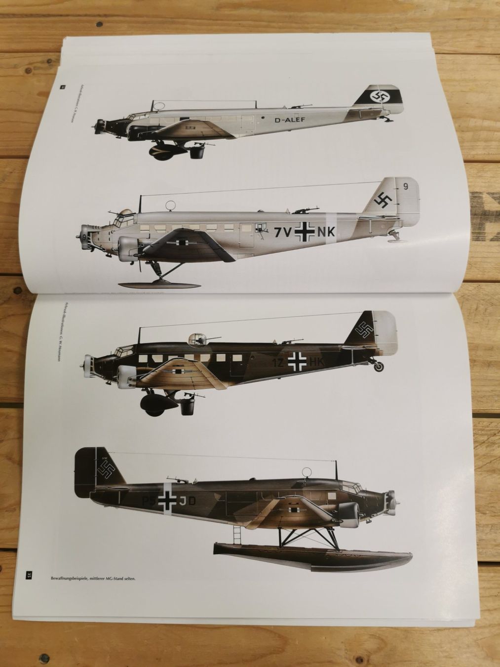 Libri: Heft Junkers JU-52 Tante Ju Luftwaffe – Usato da Neuenkirch venduto da bf-109 6