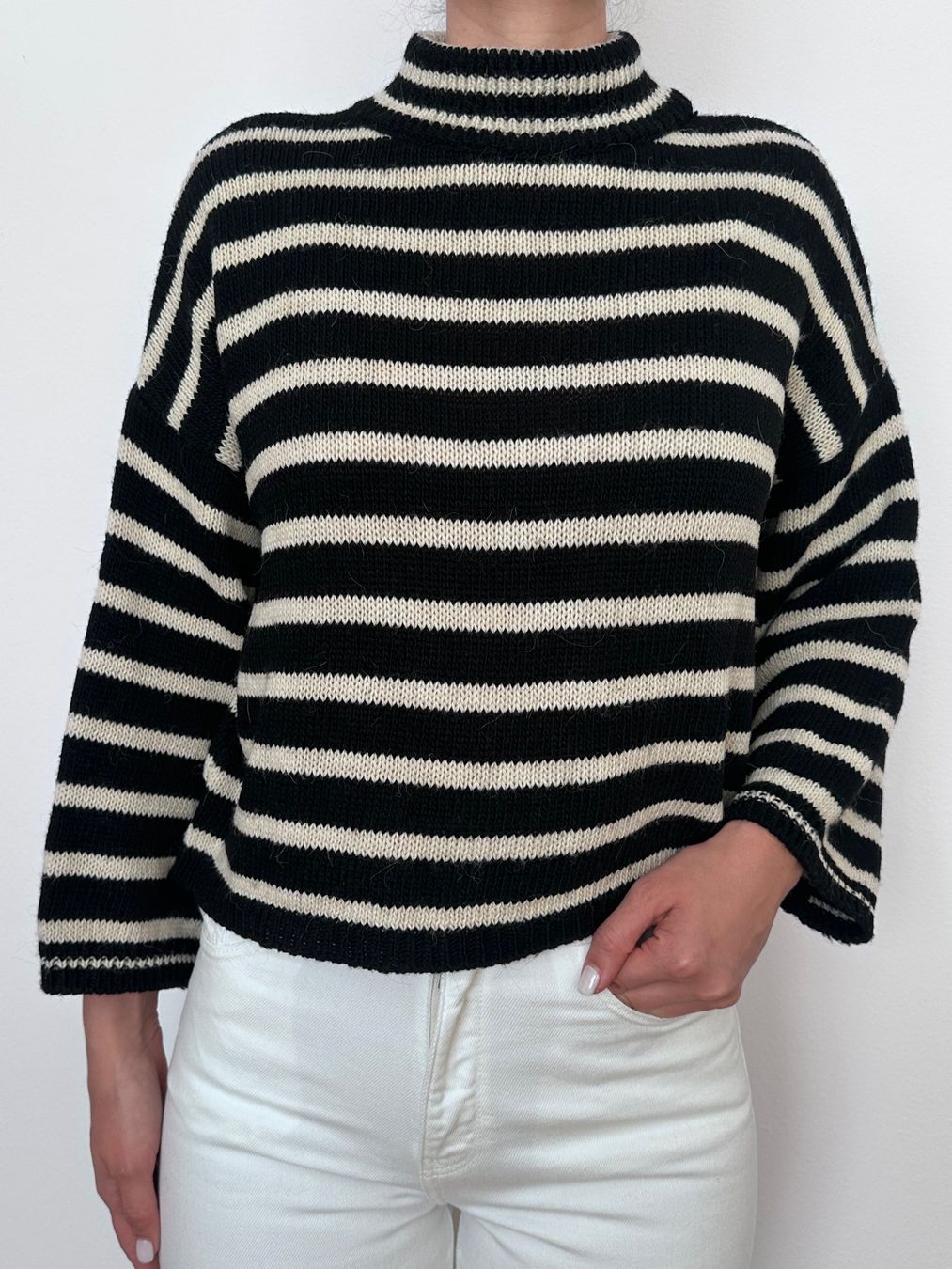 Maglioni & Felpe: Strickpullover mit Streifen, Grösse M – Usato da Kriens venduto da MeinKleiderschrank