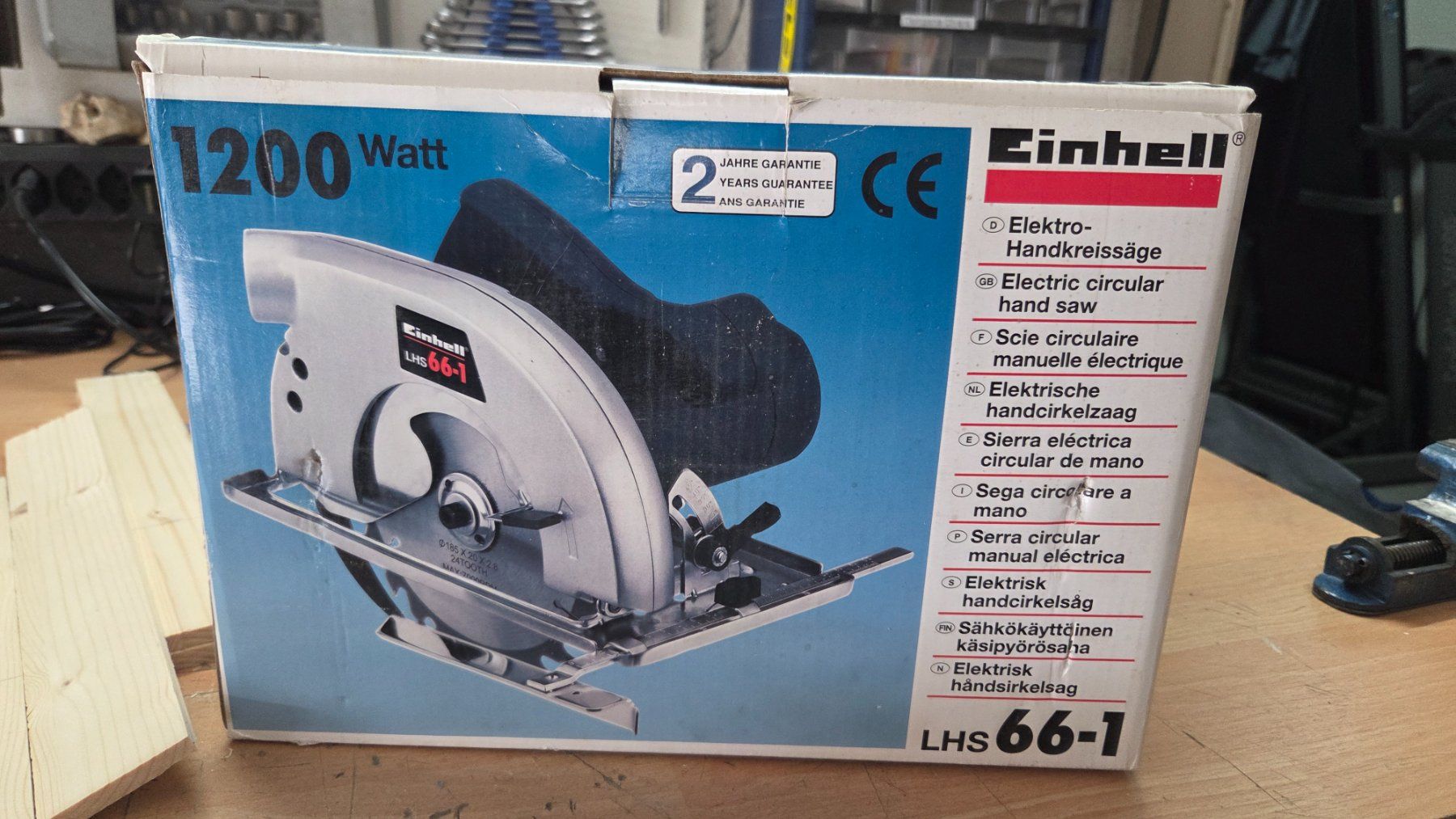 Einhell Seghe: Scie circulaire manuelle électrique Einhell – Usato da Moutier venduto da dsu_7vv8