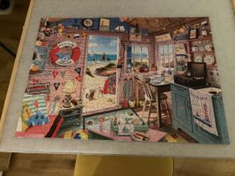 Puzzle Die Strandhütte 1000 Teile