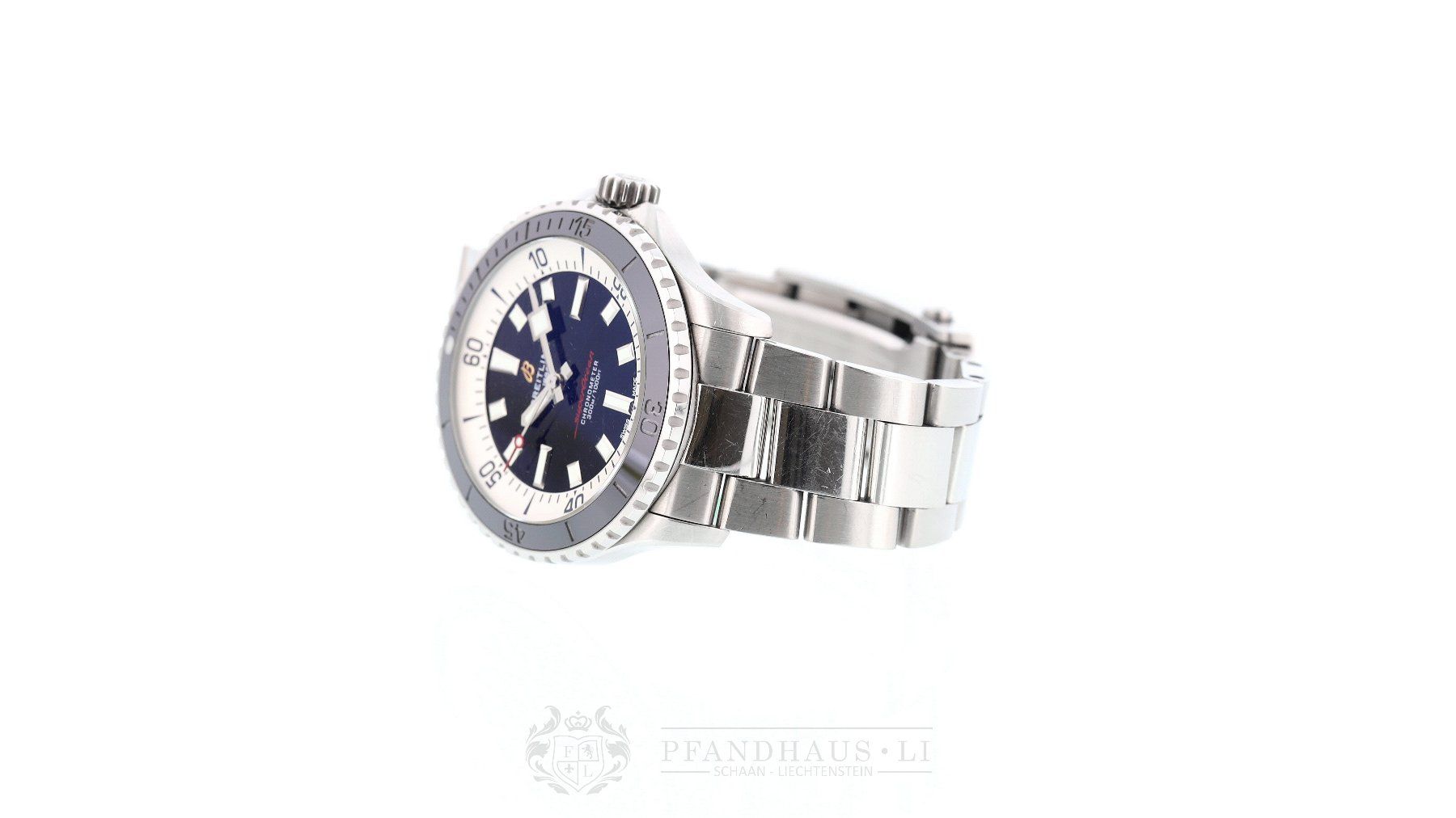 Breitling Uhren: BREITLING SUPEROCEAN 42 REF A17375 FULL SET – Gebraucht aus Schaan von Pfandhaus-LI 2