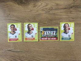England Fussball Sticker 2026 WM Panini Set