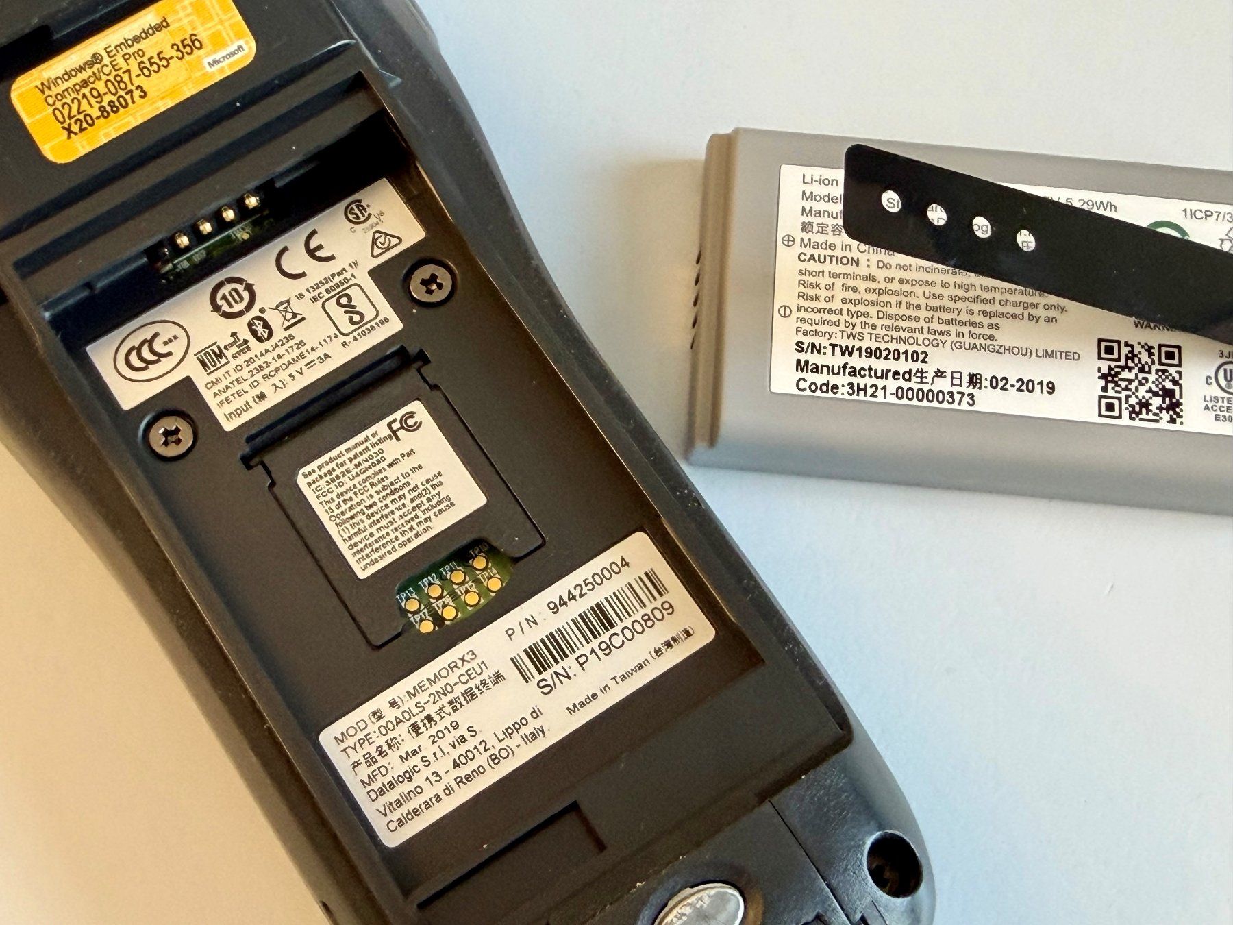 Scanner: Datalogic Memor X3 / Barcode Scanner – Usato da Einigen venduto da Medicom-Pharma 5