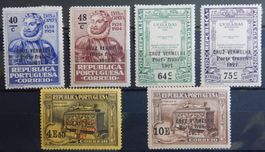 Portugal Rot Kreuz Kat. 5-10 * 1927