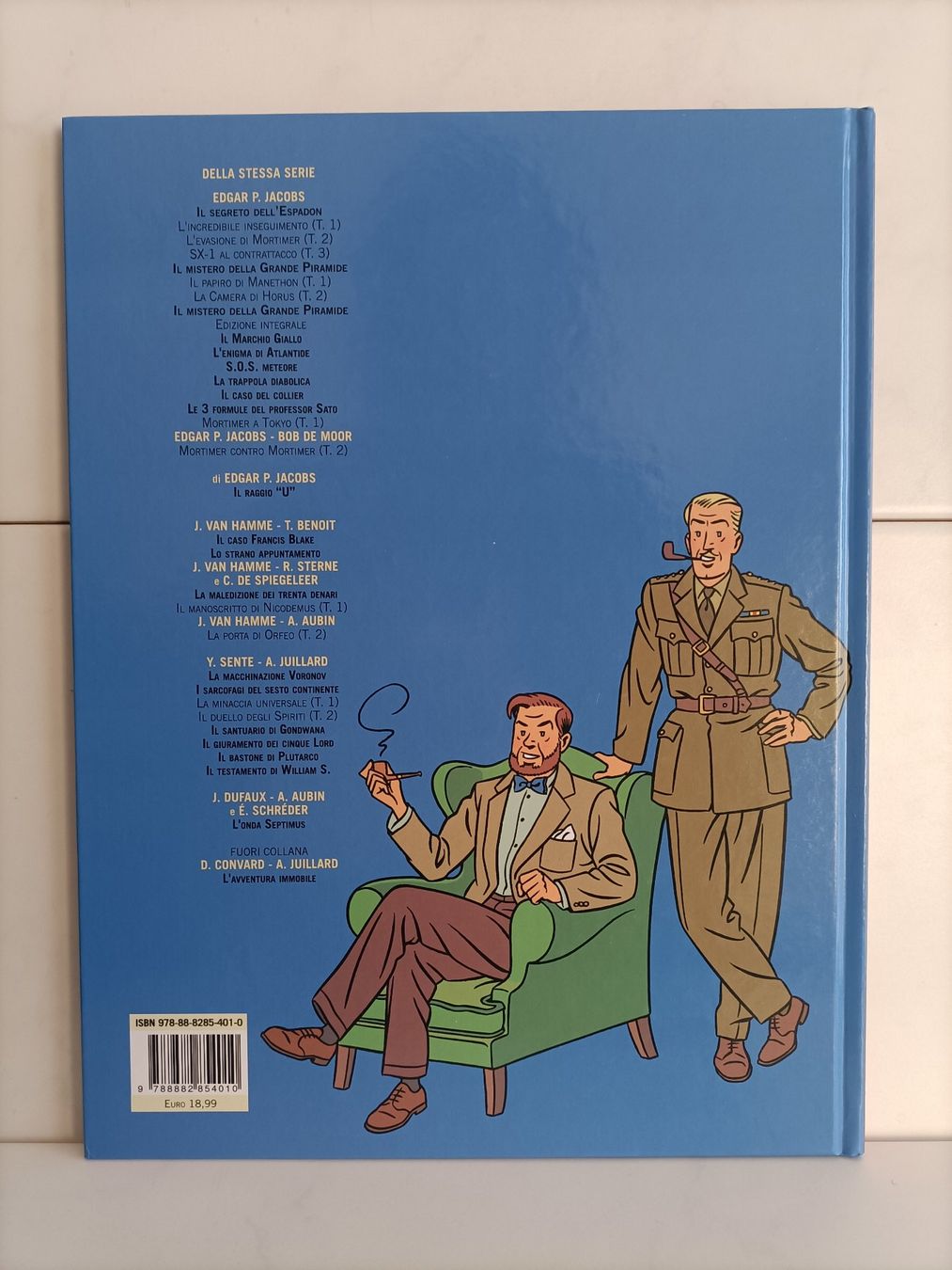 Fumetti: BD Blake e Mortimer -25- La valle degli immortali 1: Minacci – Usato da crans montana venduto da AB3963 1