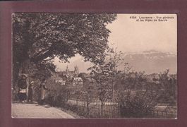 LAUSANNE - Animation - 1913 // pli d'angle //