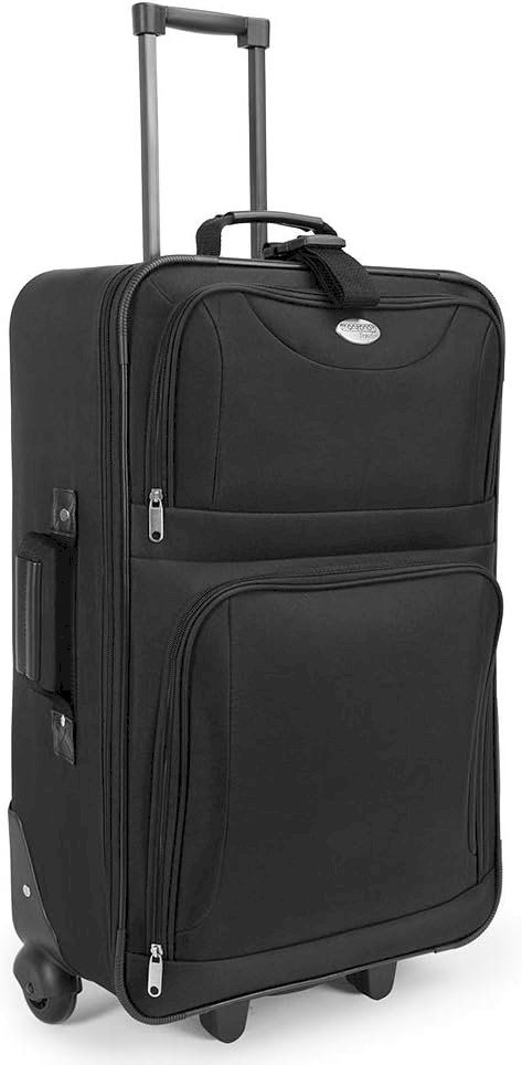 Valigie: Monzana Koffer Set 5-tlg. Schwarz – Nuovo e nell'imballaggio originale da Bottighofen venduto da zaap 4
