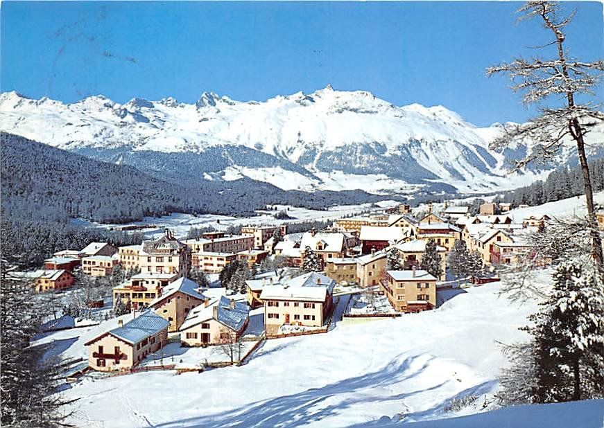 Ansichtskarten: GR - Pontresina – Gebraucht aus Ottikon b.Kemptth. von Neptun1974