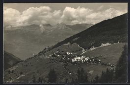 Saint-Luc, Panorama et Alpes bernoises