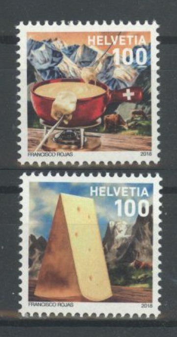 Tutti i francobolli: 2018, Sondermarken Fondue ** – Usato da Willisau venduto da Vollstempel