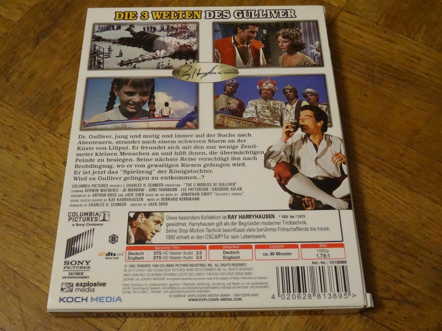 Tutti i DVDs: Die 3 Welten des Gulliver Blu-ray – Usato da Olten venduto da Disc-Verkauf 1