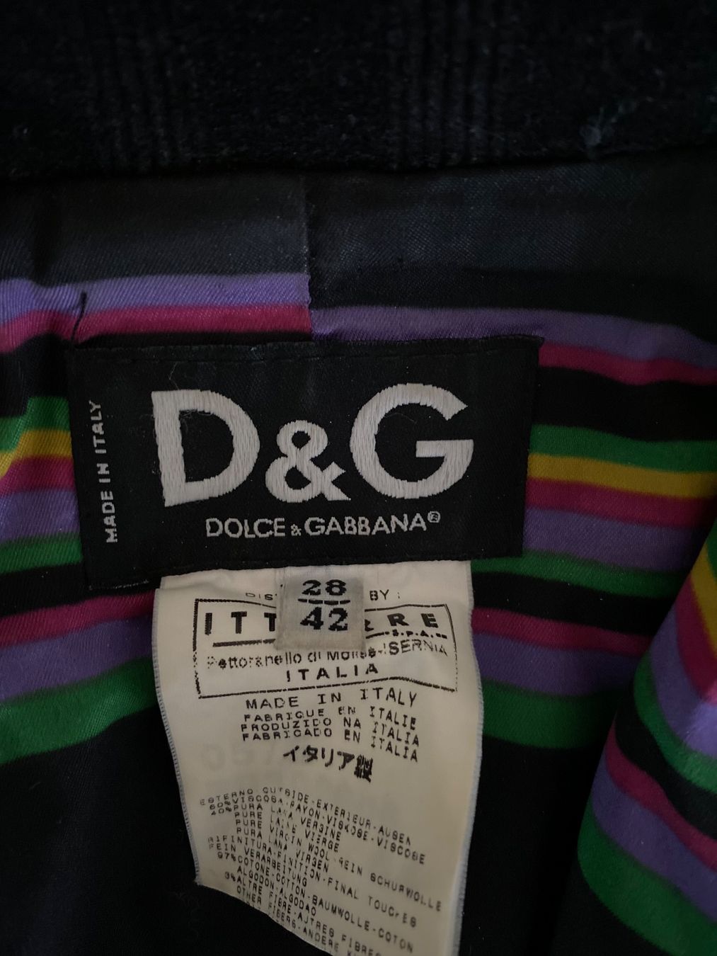 Dolce & Gabbana Giacche: DOLCE&GABBANA BLAZER – Usato da Walchwil venduto da Finibaci 6