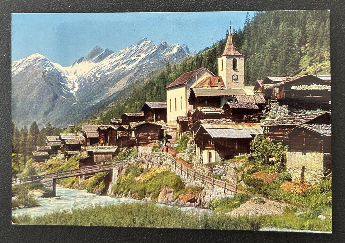 Cartoline postali: Blatten im Lötschental  – Usato da Horw venduto da Tellbub