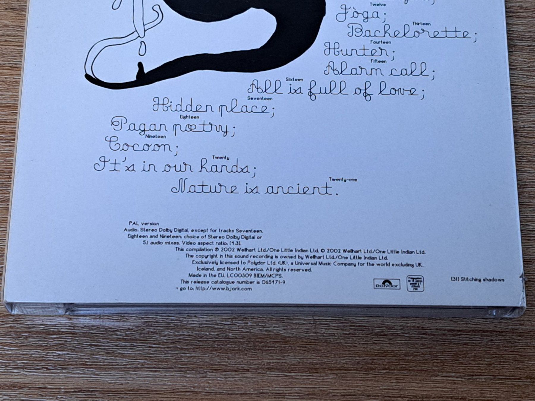 Tutti i DVDs: DVD Björk - Greatest Hits – Usato da Unterseen venduto da Kanica 3