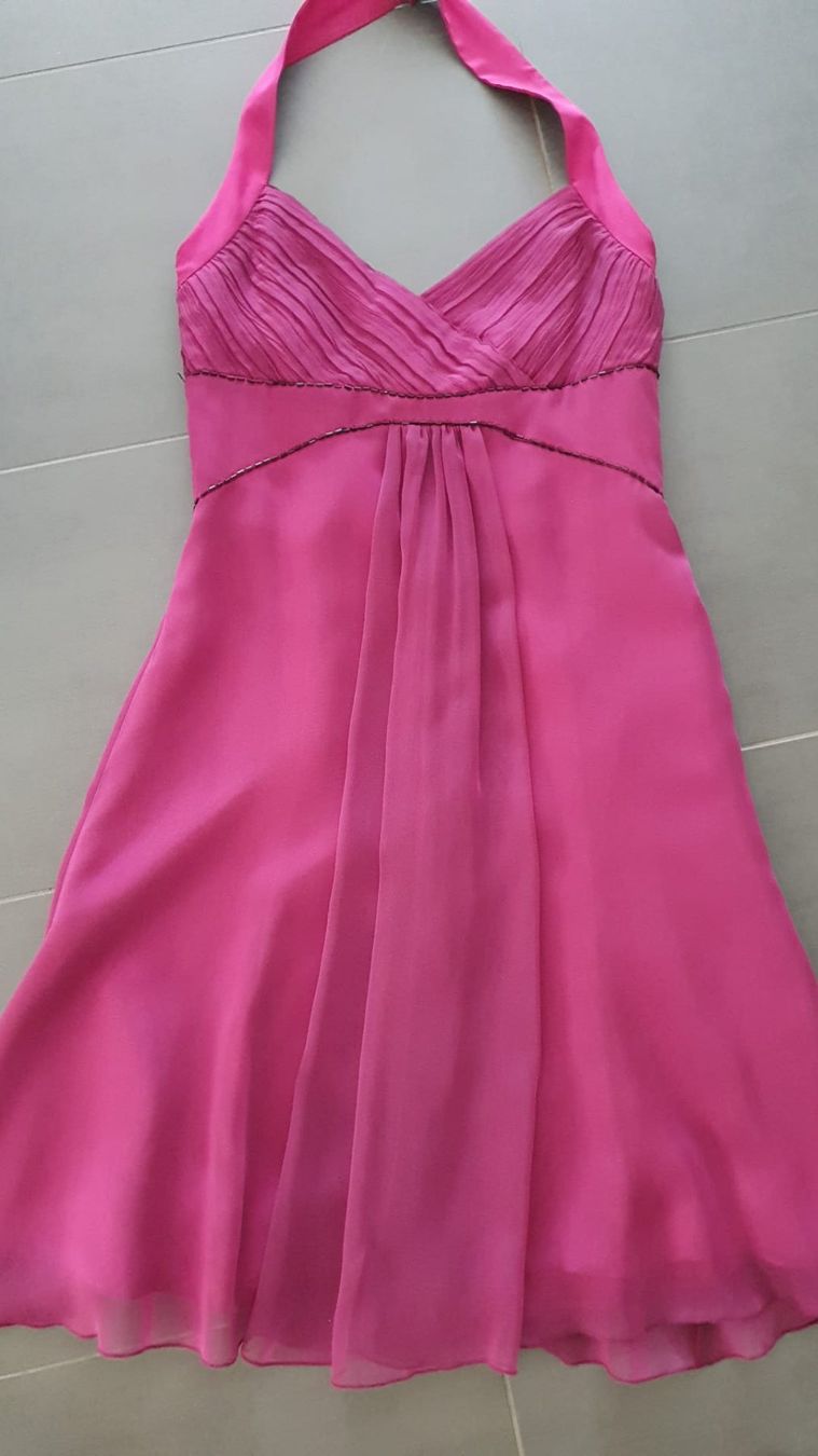 Vestiti: Wunderschönes Festkleid, Himbeerfarben, Gr.34 – Usato da Schaffhausen venduto da sabrina915 1