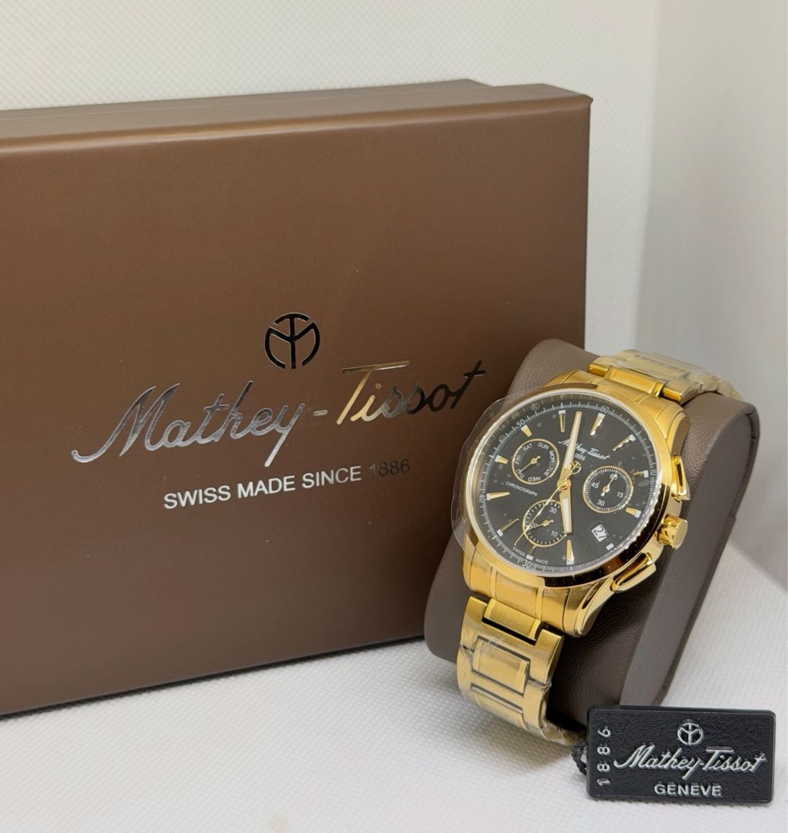 Orologi: Mathey-Tissot Chronographe – Nuovo e nell'imballaggio originale da Bulle venduto da GMS-9 1