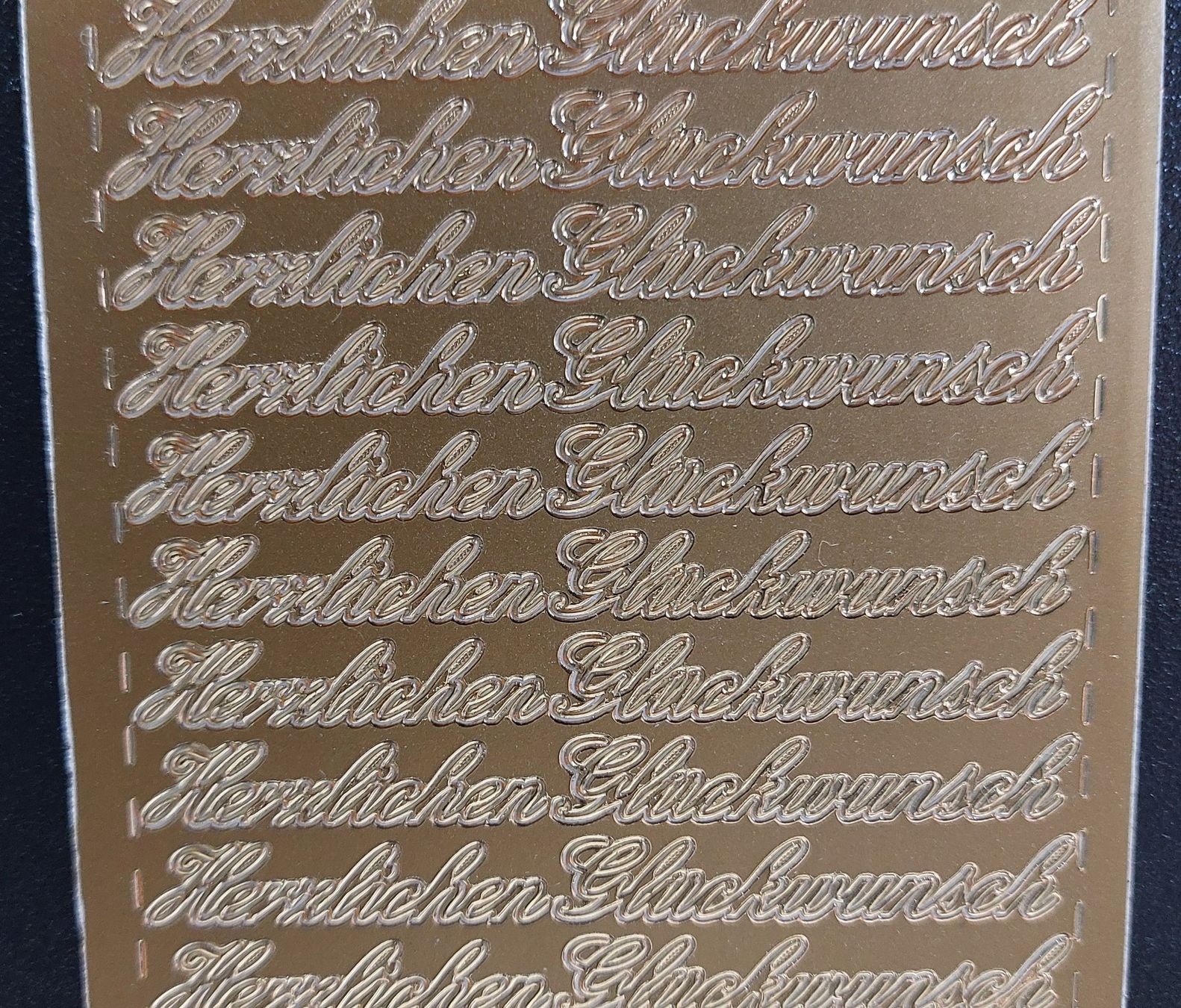 Aufkleber: Glückwunsch Aufkleber Silber oder Gold / Neupreis Fr. 2.50 – Neu und originalverpackt aus Zollikofen von Blackie 8