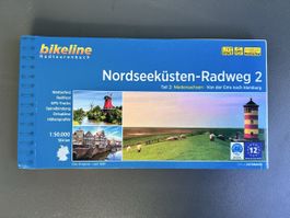 bikeline Nordseeküsten-Radweg 2 Niedersachsen book