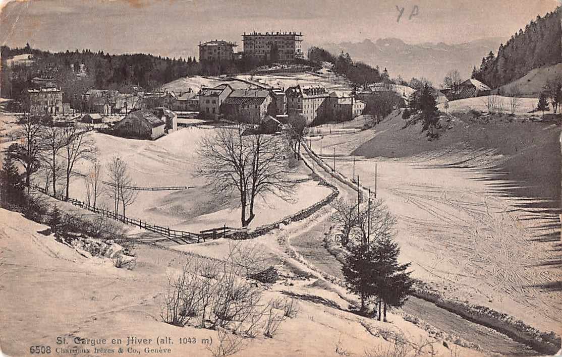 Cartoline postali: Schöne alte Postkarte ST. GERGUE 1916 – Usato da Winterthur venduto da SchatzchischtliWinti