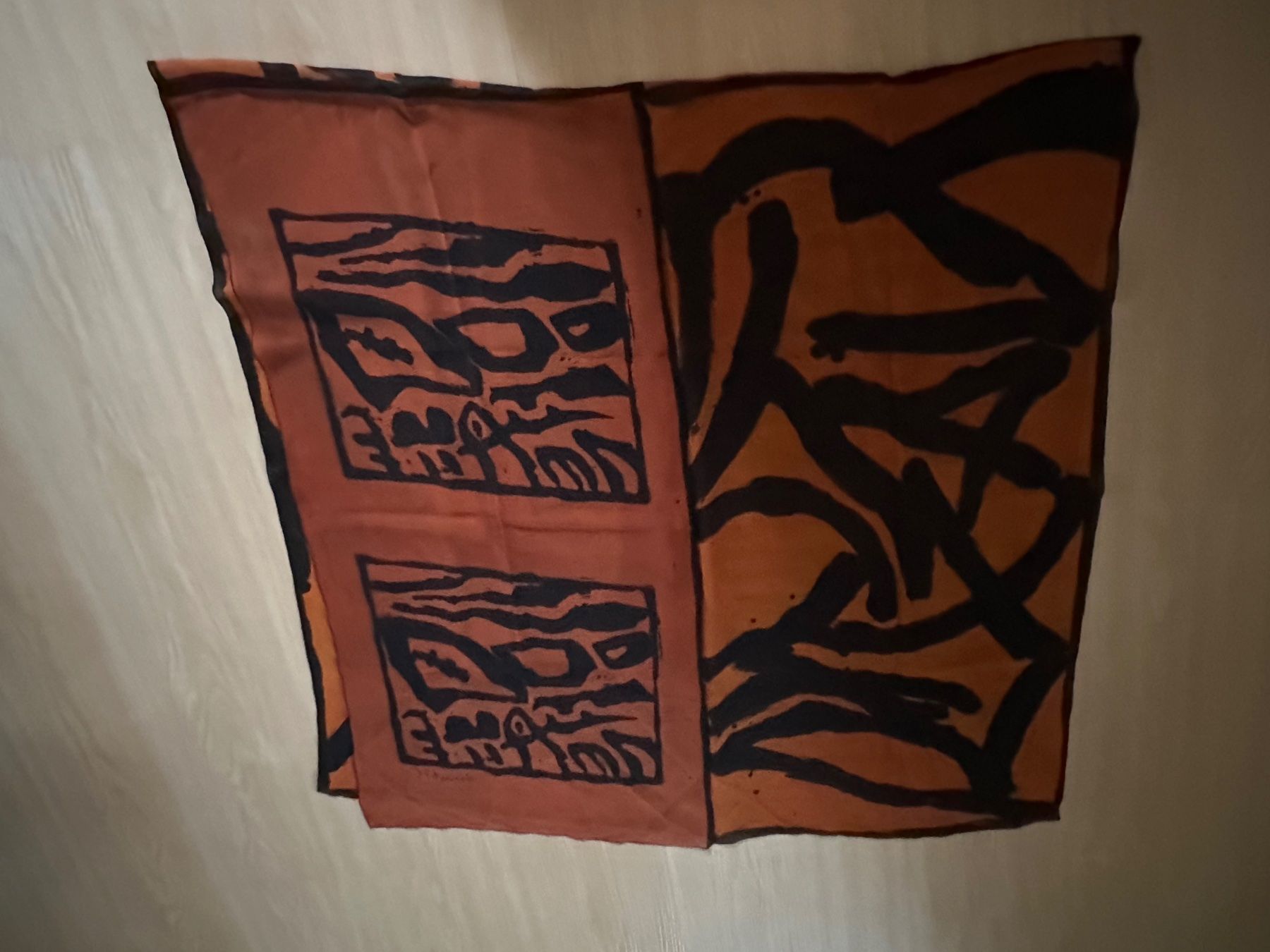 Foulards & écharpes: Werner Birnstiel Schal/Bild – D'occasion à Luzern par gwand 1