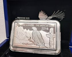 1 OZ Silberbarren American Eagle 2016: Lim. Auflage