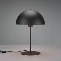 Tischleuchte, Schwarz, Gold, 45 cm Höhe