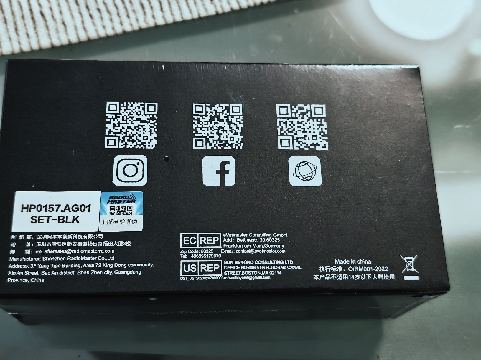 Radiomaster Telecomando: Radiomaster CNC gimbal AG01 – Nuovo e nell'imballaggio originale da agarone venduto da Lar65