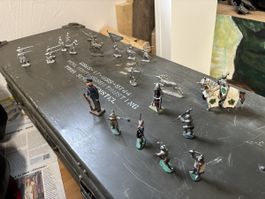 Konvolut Zinnfiguren & Sammlerfiguren Ritter Soldaten