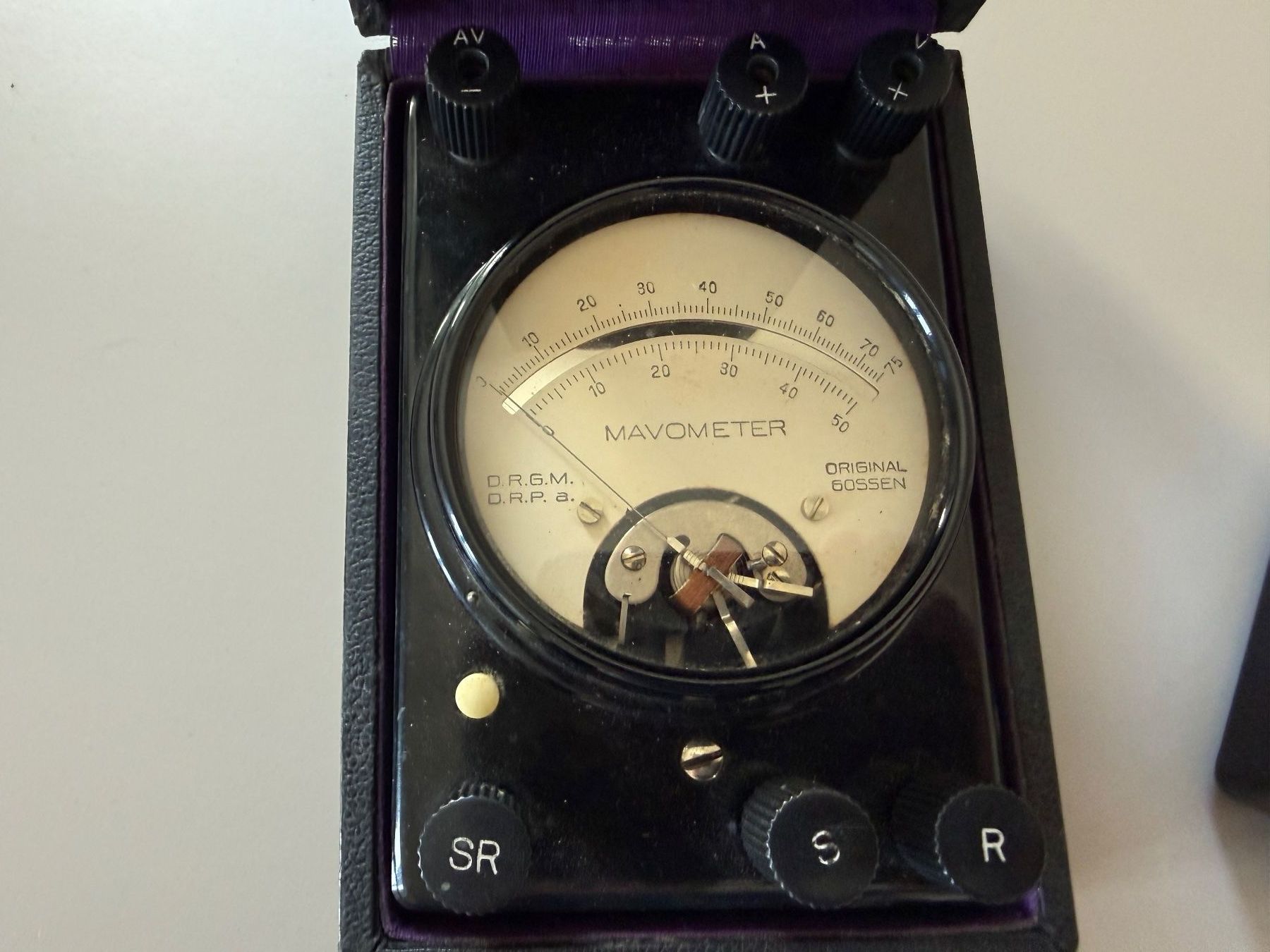 Misurare: Gossen Mavometer Multimeter mit Etui gebrauchter Zustand – Usato da Wöschnau venduto da Vinsale 2