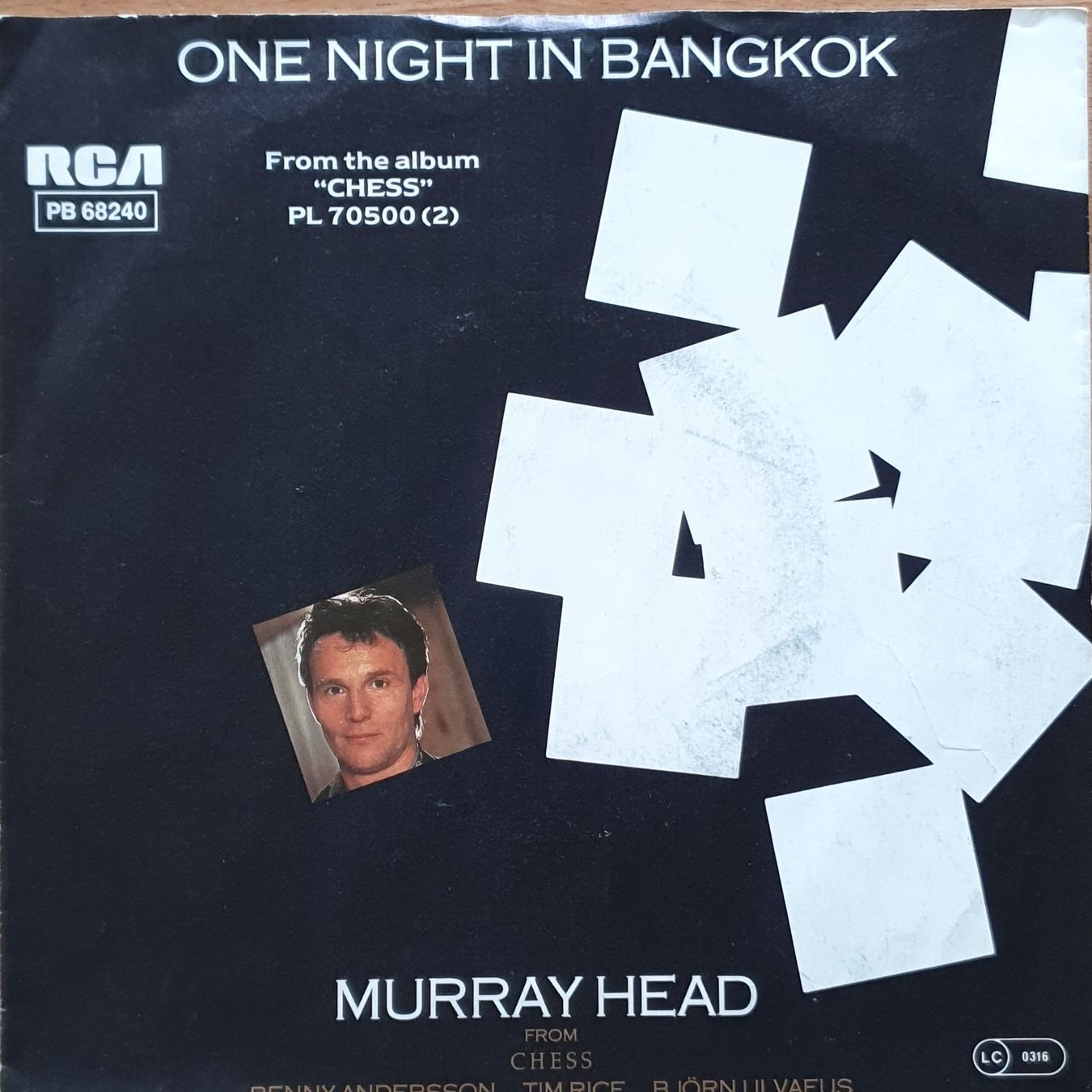 Dischi in vinile: Murray Head - One Night In Bangkok 7" Vinyl – Usato da Sirnach venduto da dimitri1963