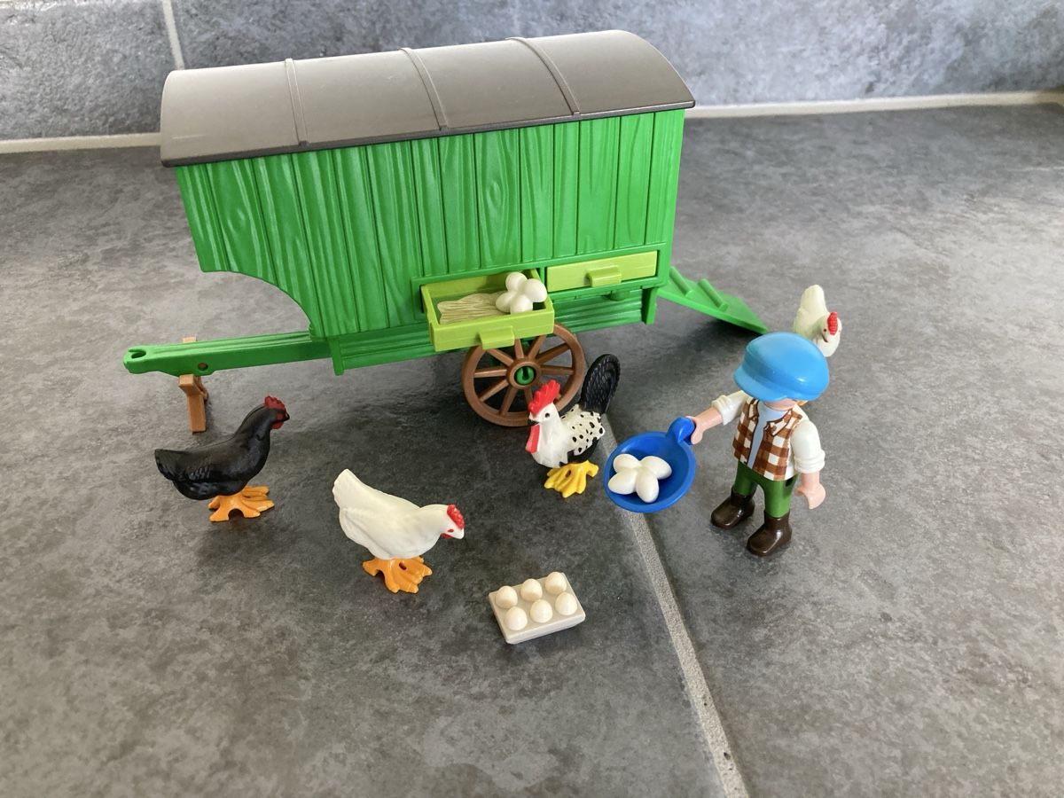 Playmobil Giocattoli: Playmobil (70138) Hühnerwagon – Usato da Uttigen venduto da daeni_83