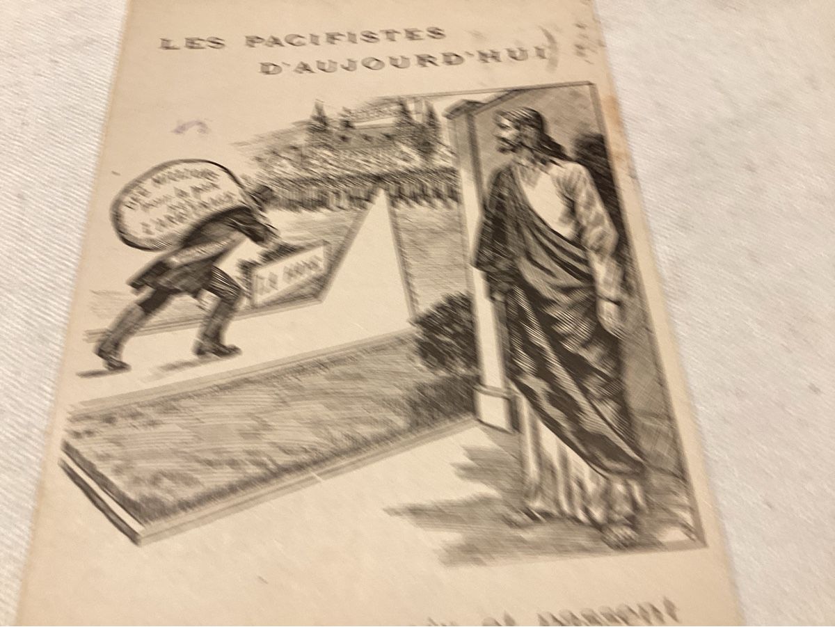 Cartoline postali: Carte postale les pacifistes1917 – Usato da Luc (Ayent) venduto da Rebouille 1