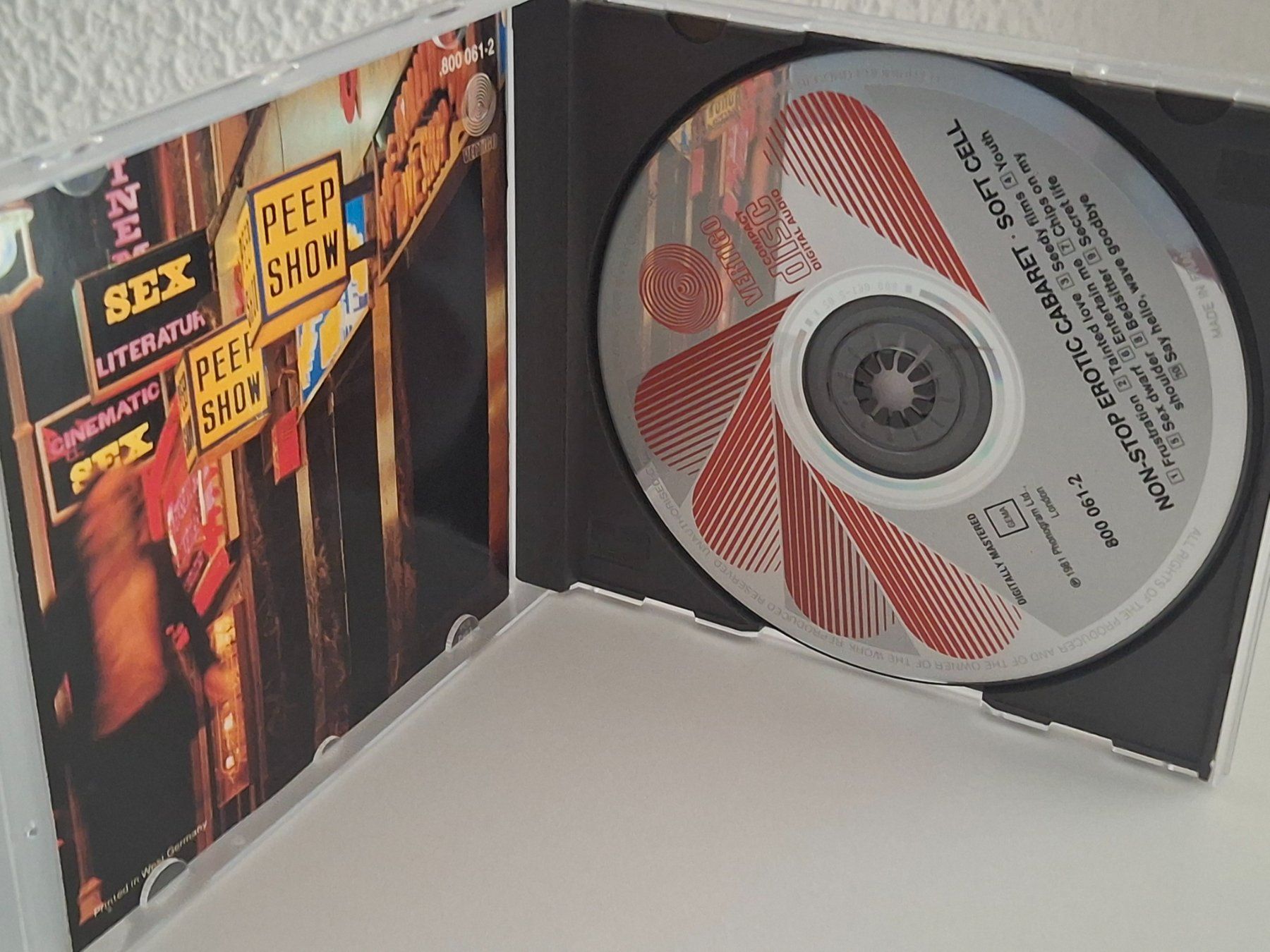 CDs: CD SOFT CELL - Non-Stop Erotic Cabaret – D'occasion à Aarberg par Jackup1 2