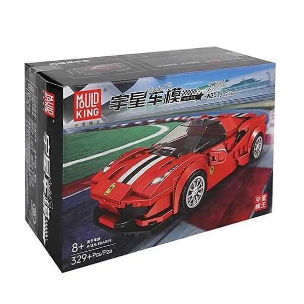 Mould King Kit di costruzioni: Mould King: Ferrari 488 / 27006 – Nuovo e nell'imballaggio originale da Meisterschwanden venduto da Bigi1