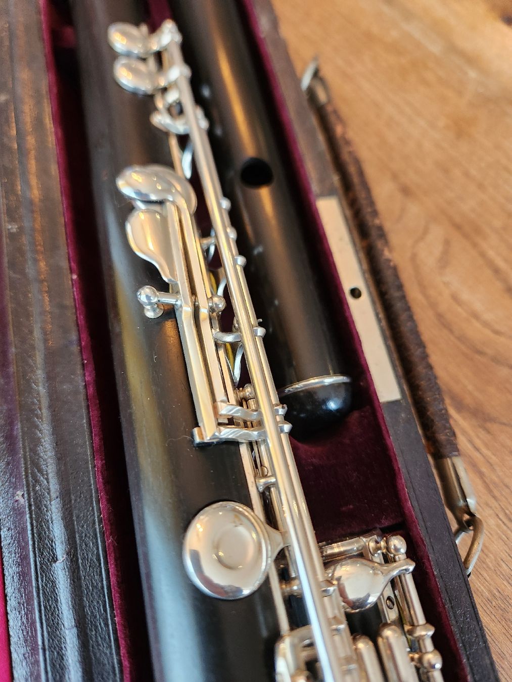 Vintage Strumenti musicali: Böehm & Mendler holz querflöte – Usato da Gränichen venduto da flutelier 8
