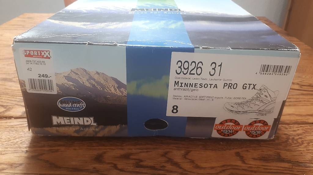 Scarpe per ragazzi: Meindl Minnesota Pro GTX Wanderschuhe – Usato da Madiswil venduto da Kwon02 2