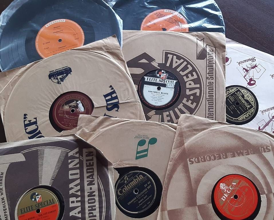 Vinyles: 8 Schellack-Platten – D'occasion à Schaan par per685 1