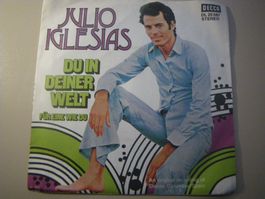 Vinyl-Single Julio Iglesias - Du in deiner Welt
