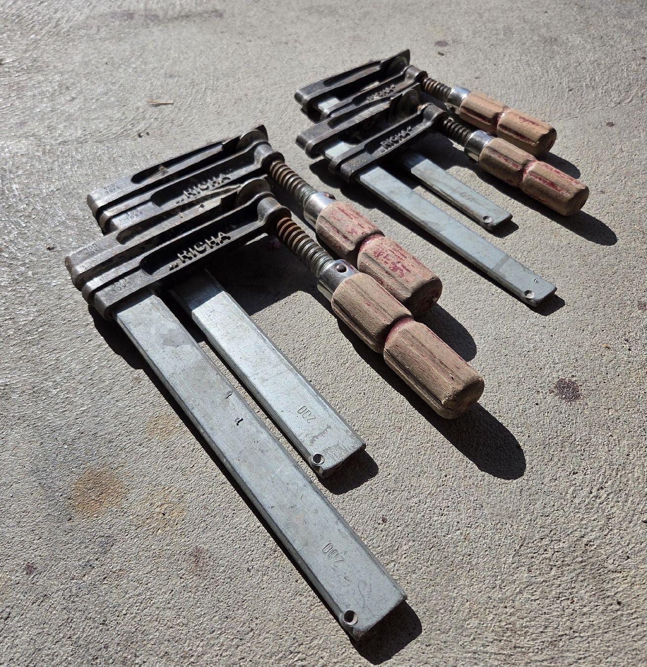 Tous les outils: 4x Schraubzwingen – D'occasion à Klingnau par Groofty69 2