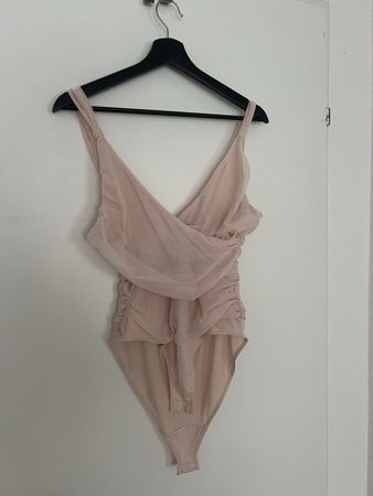Body H&M Tüll rosa Grösse S neuwertig