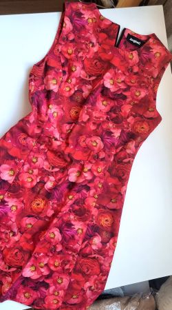 Desigual Minikleid - rote Rosen