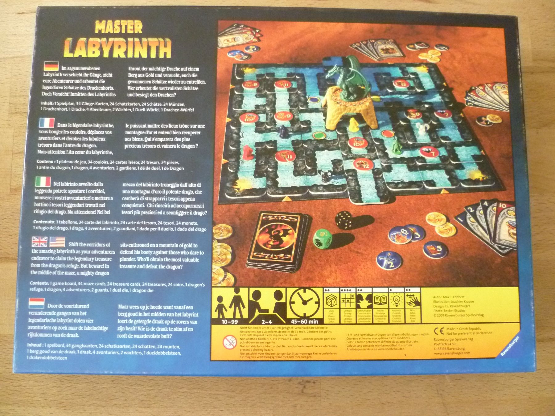 Ravensburger Giochi: Ravensburger - Master Labyrinth - Brettspiel – Usato da Thalwil venduto da ansae17 3