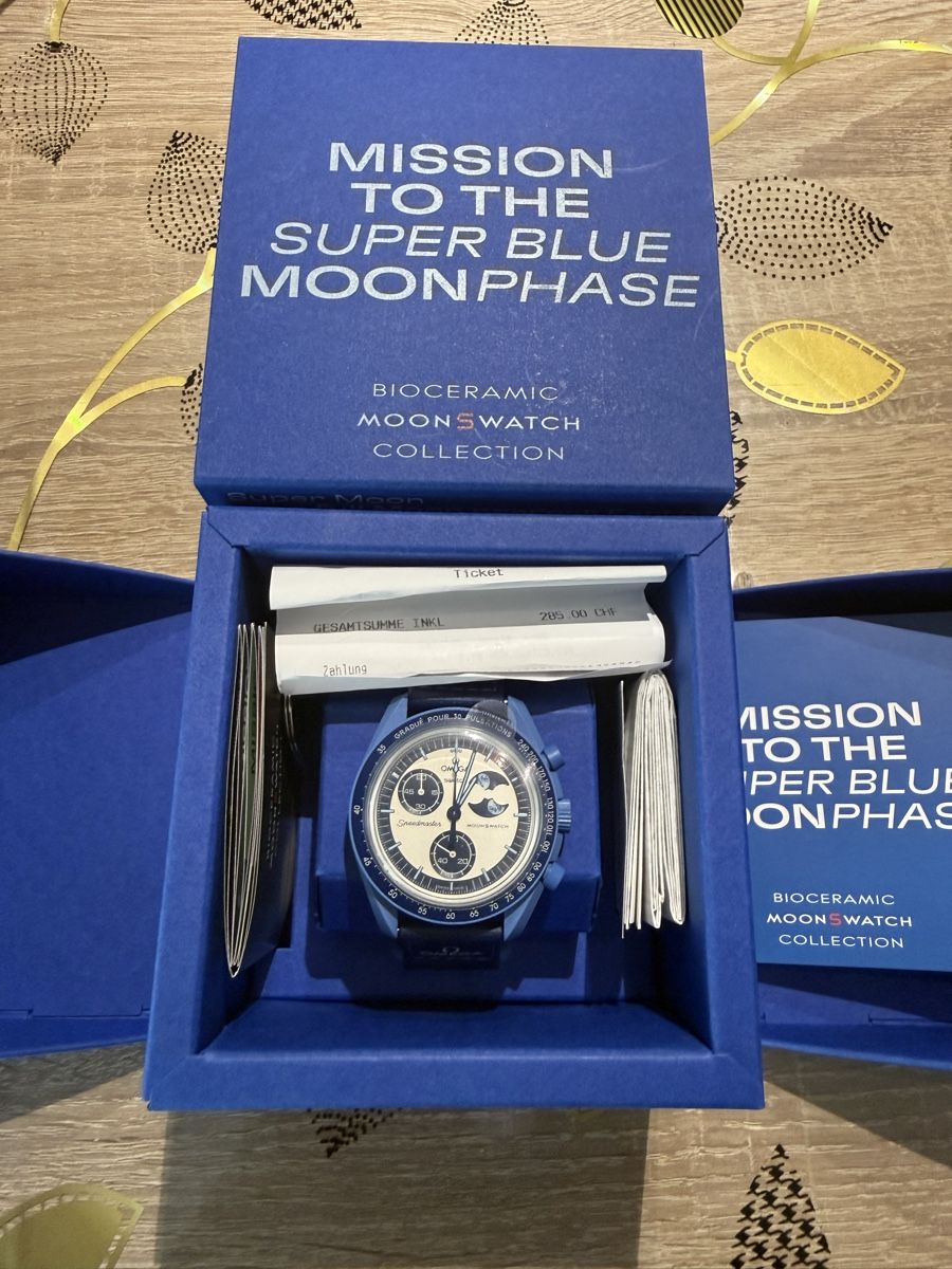 Swatch Orologi: Swatch&omega super Blu Moon – Nuovo e nell'imballaggio originale da Sierre venduto da isa_zty2 1