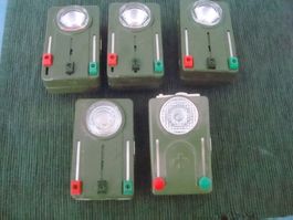 5 Taschenlampen - Schweizer Armee - Neuwertig