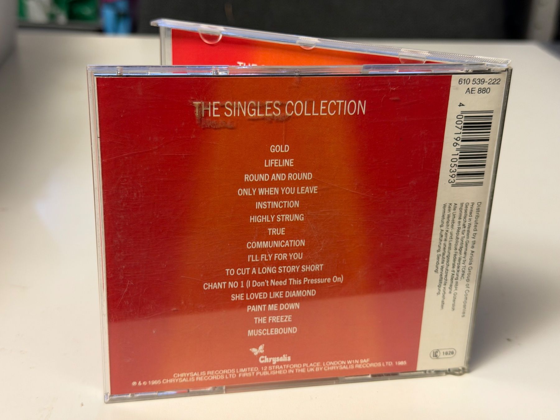 CD: Spandau Ballet - The Singles Collection - HB21D – Usato da Küsnacht ZH venduto da Jazztilldawn 1