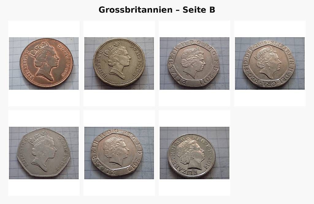 Alle Münzen: Grossbritannien Münzen – Gebraucht aus Pratteln von lupo_cattivo 1