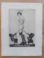 Exlibris Georg Erler - Original Radierung