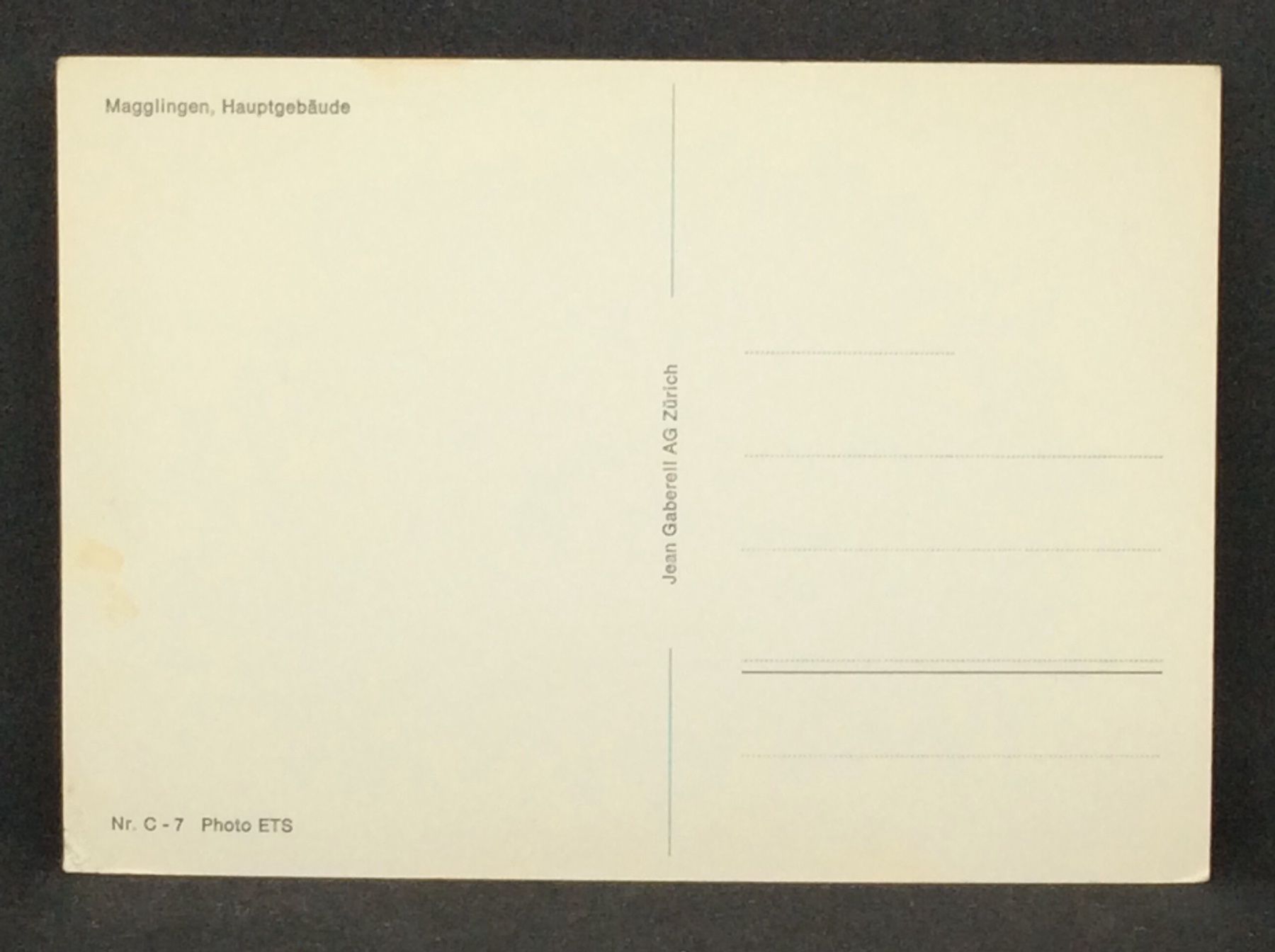 Cartoline postali: Magglingen, Hauptgebäude – Usato da Widnau venduto da Brusi9 1
