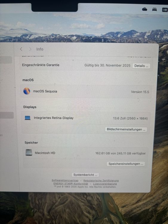 Apple Notebook: Apple MacBook Air M3 - Top Zustand – Usato da Baden venduto da elmo46 4